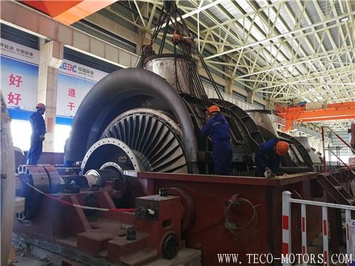 【電廠】邵武項目3號機組汽輪機低壓內缸扣蓋一次成功