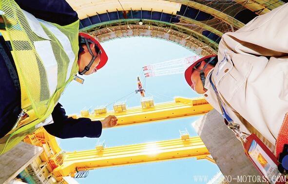 【電廠】福清核電6號機組環吊主梁成功吊裝