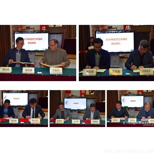 【壓縮機】漢鐘精機和德耐爾在楓涇鎮2018年優化營商環境工作會議上獲獎 - TECO東元電機 | 變頻器·伺服電機·減速機·電機解決方案