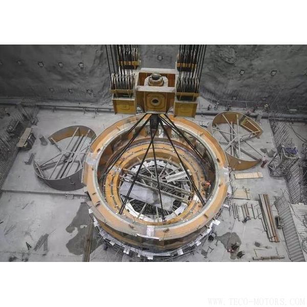 【電廠】烏東德水電站工程12臺機組座環全部吊裝完成 - TECO東元電機 | 變頻器·伺服電機·減速機·電機解決方案