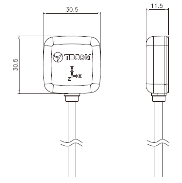 VB-200ST黏貼式振動規 - TECO東元電機 | 變頻器·伺服電機·減速機·電機解決方案