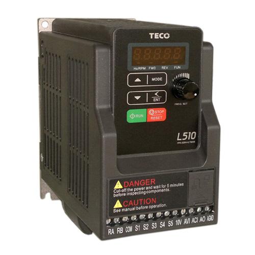 L510-1P5-SH1-NC  0.4KW變頻器 - TECO東元電機 | 變頻器·伺服電機·減速機·電機解決方案